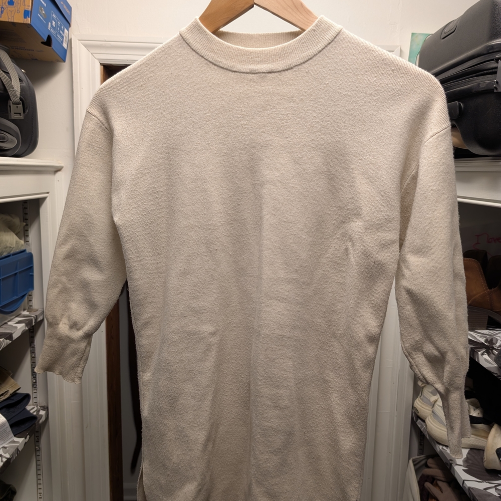 Cream Knit Sweater